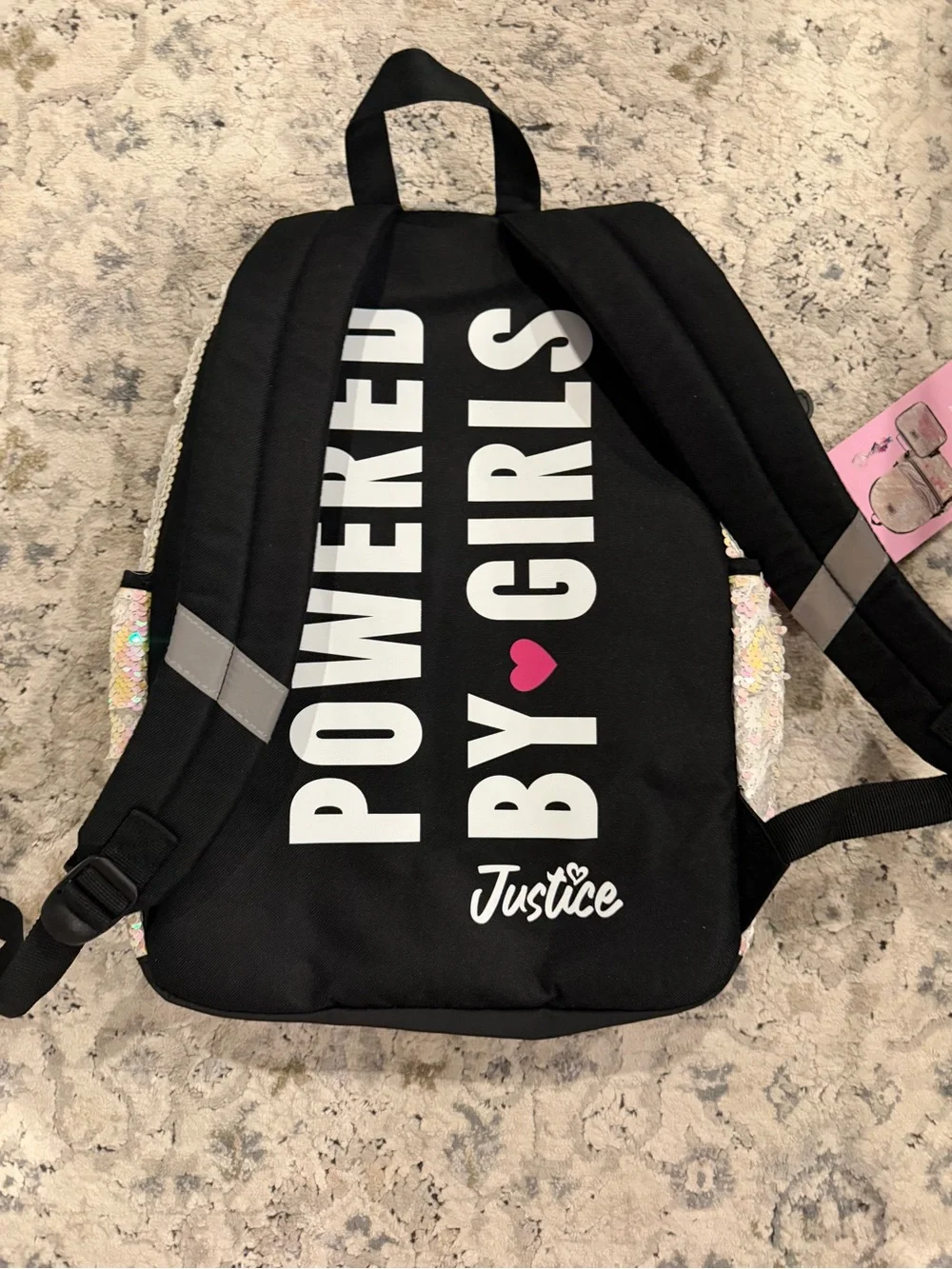 Justice Sequin Backpack Set 🎀✨
